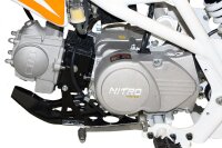 Thunder 125cc Dirtbike, 4-Gang 17/14 - WEISS