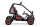Hunt Gokart 650Watt 36Volt 6Zoll Rot