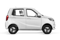 Geco AMY 3,5kW inkl. 60V 125Ah EEC Elektroauto 45km/h Weiß