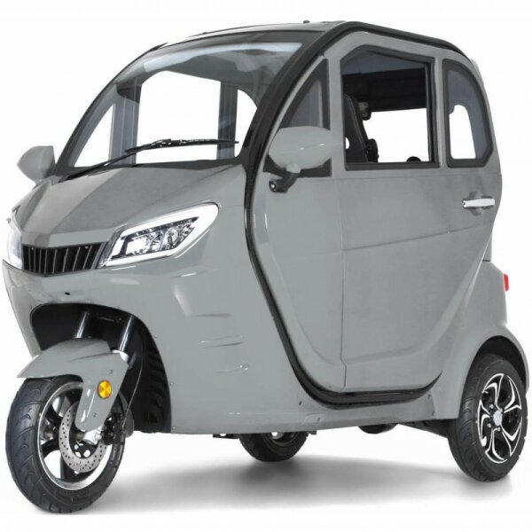 Cruise Kabinenroller 45km/h EEC 2 Stk. Lithium Akku 60AH-Grau