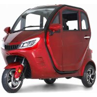 Cruise Kabinenroller 45km/h EEC 1 Stk. Lithium Akku 60AH-Rot