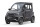 E-GO! eK4 4kW Elektroauto EEC 45km/h Blei-Gel 60V 125AH-Schwarz-Matt