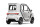 E-GO! eK4 4kW Elektroauto EEC 45km/h Blei-Gel 60V 125AH-Schwarz-Matt