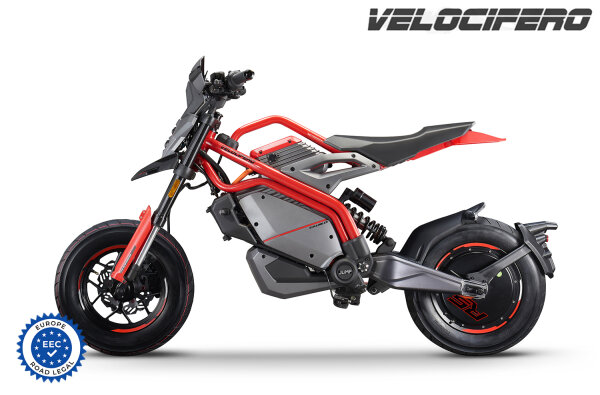 Jump E-Motorrad 3000W 72V EEC Gelb