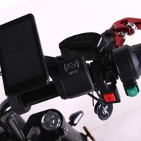 Maximus E-Cruiser MX45-2, Lithium, Schwarz, 45 km/h EEC