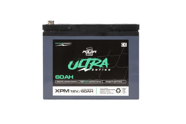 Polar Bär 72 Volt / 60 AH AGM Batterie Ultra Serie XPM (6Stk.)