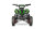 Pyhton Cross Eco mini Quad 1000W 36V 6 Zoll Blau