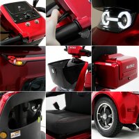 Maximus MX4-6 Li, Rot, 6 km/h Führerscheinfrei