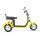 COCO TRIKE 4KW 45km/h mit Straßenzulassung EEC (2x2KW) Gelb