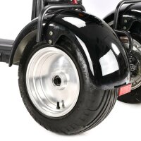 COCO TRIKE 4KW 45km/h mit Straßenzulassung EEC (2x2KW) Schwarz