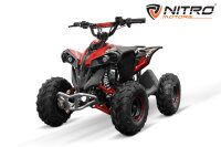 AVENGER BRUSHLESS 1200 Watt 48 Volt 6 Zoll MINIQUAD Rot