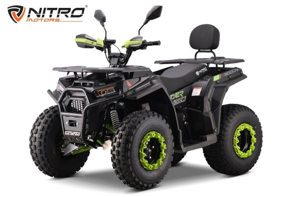 Dustrider 6KW Peak 72V 40Ah Elektro Quad 10" Prime