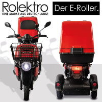 E-Carrier 25 V.3 Lithium, Rot, mit XXL-Koffer