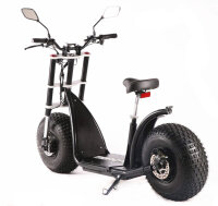 KnuMo II VGT 3KW 70kmh Fatwheel LowRide Scooter mit Doppelmotor