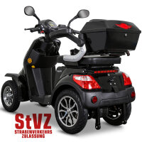 "E-Quad 25" V.2 60Volt 20AH Blei-Gel, Schwarz