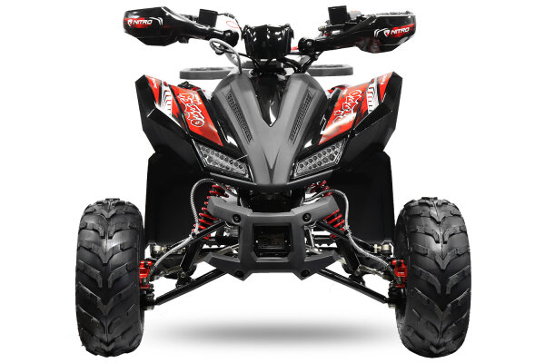 Rizzo RS7-3G midi Quad 125cc 7 Zoll Semi- Automatik +RG  Rot