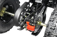 Rizzo RS7-3G midi Quad 125cc 7 Zoll Semi- Automatik +RG  Rot