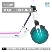 Lite One 8 Zoll 350 Watt Weiß - Pink