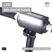 Lite One 8 Zoll 350 Watt Schwarz - Rot
