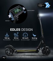 Lite One 8 Zoll 350 Watt Schwarz - Gelb