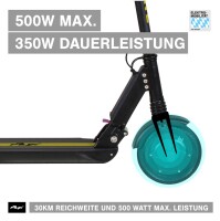 Lite One 8 Zoll 350 Watt Schwarz - Gelb