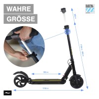 Lite One 8 Zoll 350 Watt Schwarz - Gelb