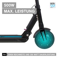 Lite One 8 Zoll 350 Watt Schwarz - Blau
