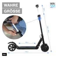 Lite One 8 Zoll 350 Watt Schwarz - Blau