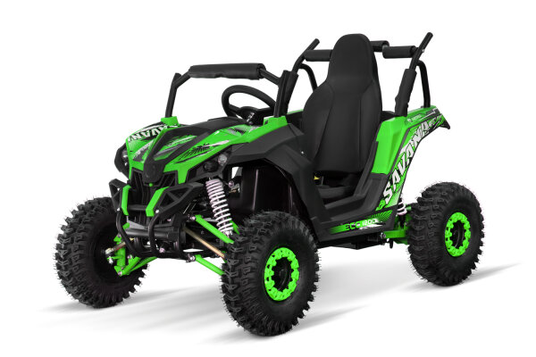 Savana PRM 6Zoll Kinder Buggy UTV 1200W Grün