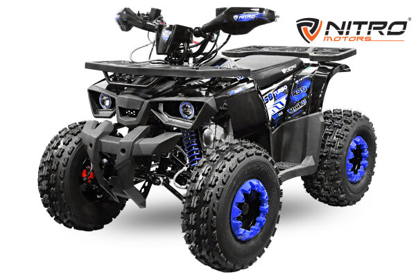 Rugby RS8-A midi Quad 125cc 8 Zoll Automatik+ RG Blau