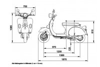 CLASSICO SE VESPA  4KW 20AH 80kmh EEC