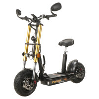 Bossman-S III Allrad Elektro-Scooter EEC 45km/h Black-Gold