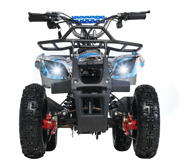 Torino 1000 Watt 36 Volt 6 Zoll Elektro-Miniquad Blau