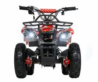 Torino 1000 Watt 36 Volt 6 Zoll Elektro-Miniquad Rot