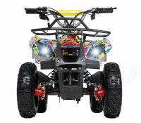 Torino 1000 Watt 36 Volt 6 Zoll Elektro-Miniquad Gelb