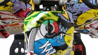 Torino 1000 Watt 36 Volt 6 Zoll Elektro-Miniquad Gelb