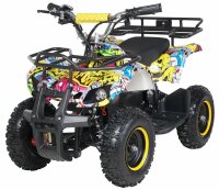 Torino 1000 Watt 36 Volt 6 Zoll Elektro-Miniquad Gelb