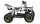 Torino 1000 Watt 36 Volt 6 Zoll Elektro-Miniquad Gelb