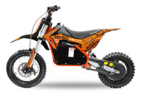 Serval Dirtbike 1200Watt 12/10 Zoll 48V 15AH Lithium Akku