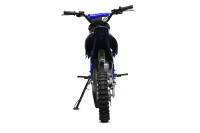 Serval Dirtbike 1200Watt 12/10 Zoll 48V 15AH Lithium Akku Blau