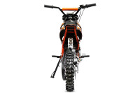 Serval Dirtbike 1200Watt 12/10 Zoll 48V 15AH Lithium Akku Blau