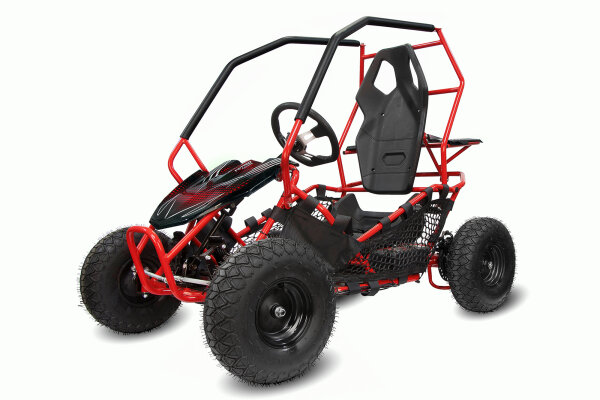 RACER Elektro Kinder Buggy 1000Watt 36Volt 6Zoll Offroad Rot