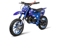 49cc YMH MIDI DIRTBIKE 10" inkl. BigBore Blau