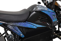 Cobra 800 Watt Mini-Quad Blau