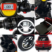 E-Trike 25 V.2 Blei-Gel, 25 km/h EEC
