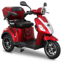 E-Trike 25 V.2 Blei-Gel, 25 km/h EEC Rot