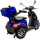 E-Trike 25 V.2 Blei-Gel, 25 km/h EEC Schwarz