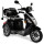 E-Trike 25 V.2 Blei-Gel, 25 km/h EEC Schwarz