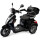 E-Trike 25 V.2 Blei-Gel, 25 km/h EEC Schwarz