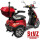 E-Trike 25 V.2 Blei-Gel, 25 km/h EEC Schwarz